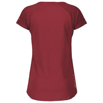 Scott Trail Flow DRI Damen-Shirt s/sl merlot red/camellia pink S