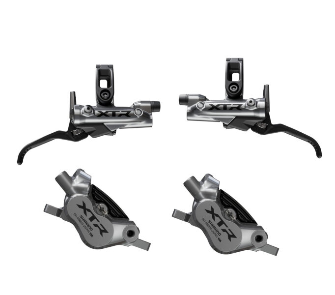 Shimano XTR Scheibenbremsen 4-Kolben BR-M9220 Komplettsatz