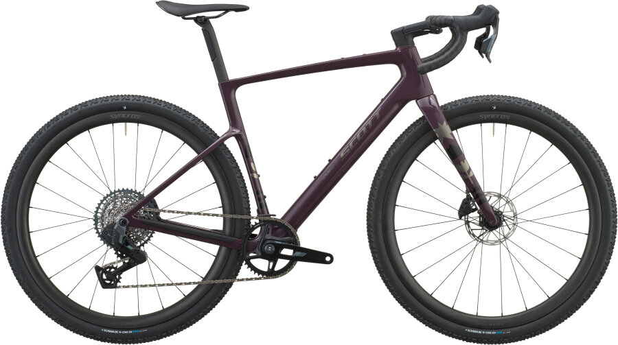 Scott Addict Gravel 30 mulberry purple